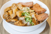 24. Ground Pork Sausage and Pork Spring Rolls Vermicelli