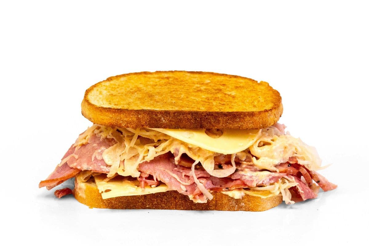 Montreal Smoked Meat REUBEN Sandwich