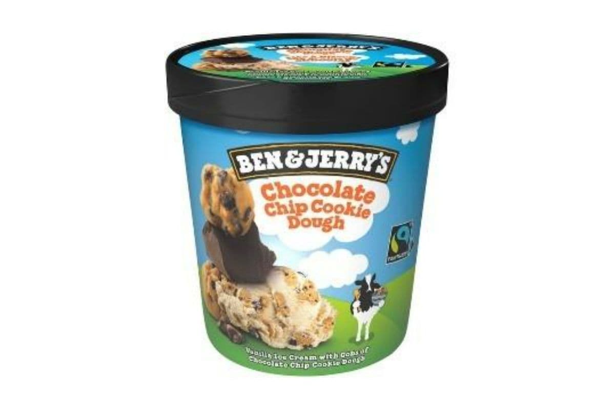 Ben & Jerry's Ice Cream - Chocolate Chip Cookie Dough Ice Cream (473ml)