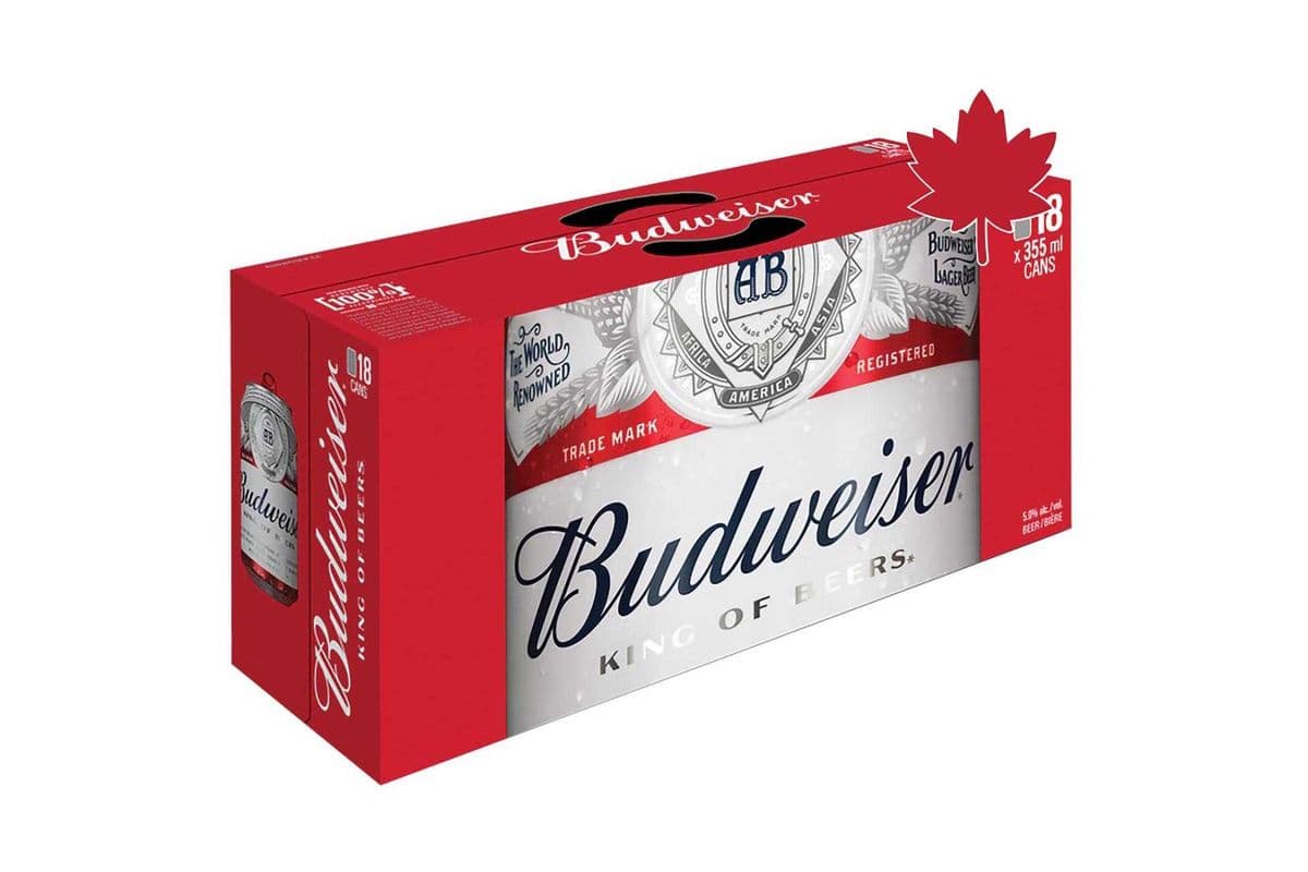 Budweiser (18 x 355 ml)