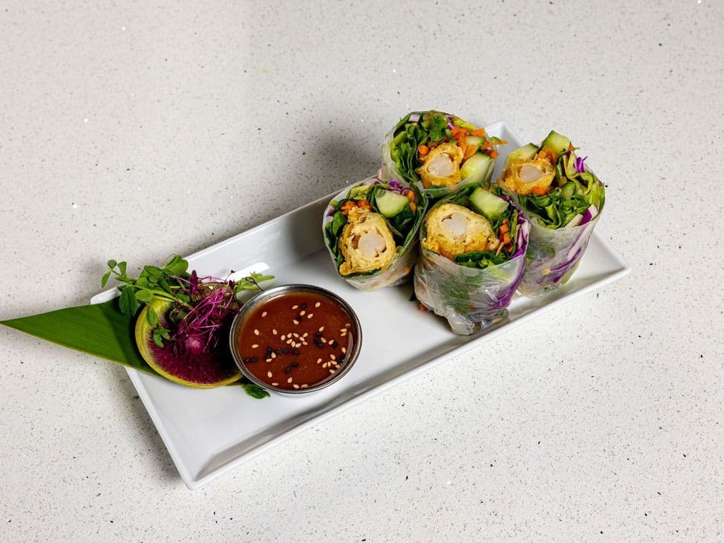 Shrimp Tempura Rice Wraps