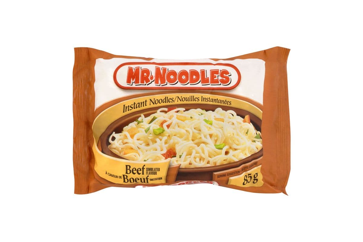 Mr Noodles Flat Beef (85g) - 77522