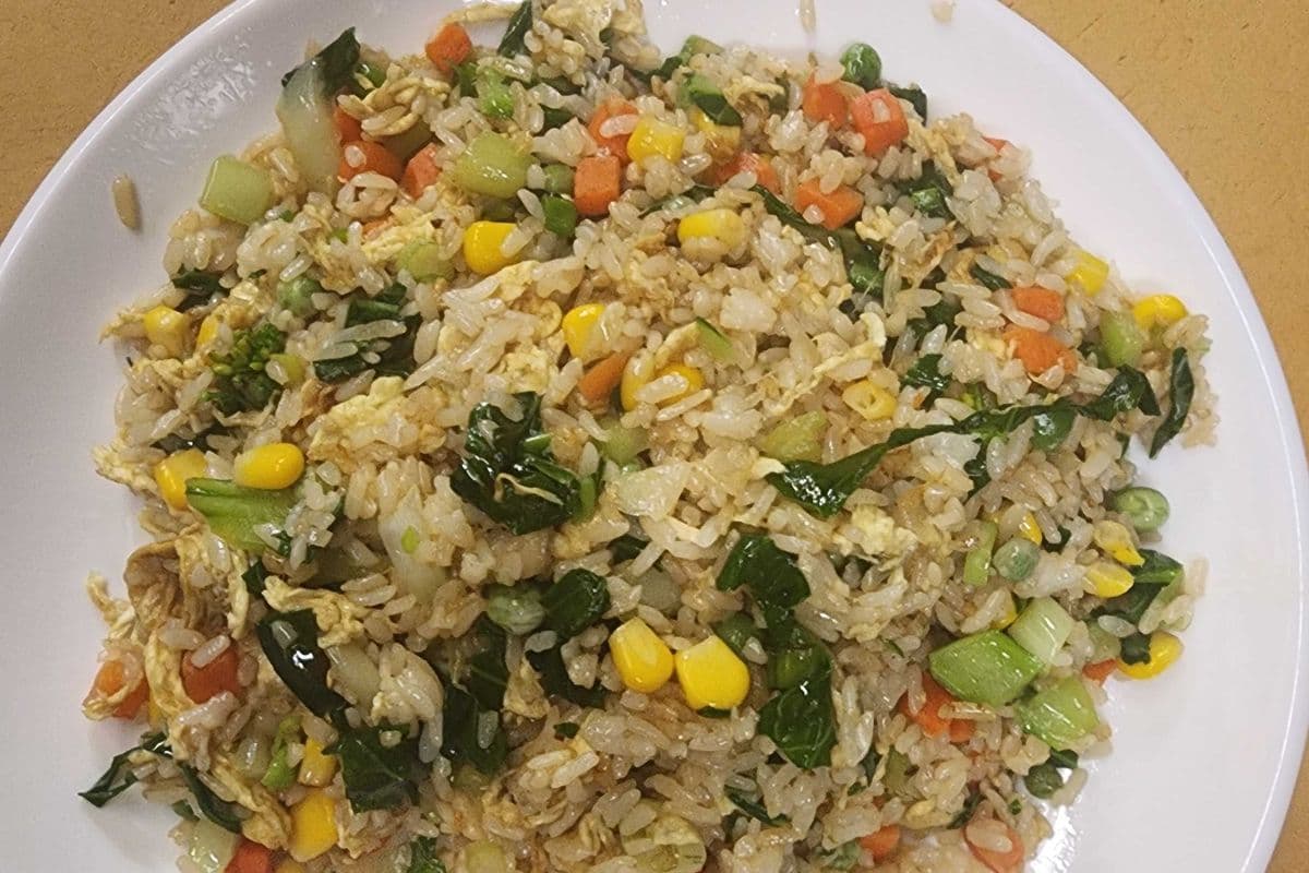 1306. Vegetable and Egg Fried Rice