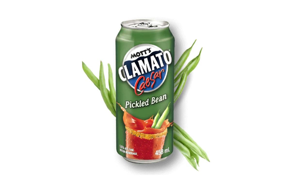 MOTT'S CLAMATO CAESAR PICKLED BEAN TALL (1 x 473ML)
