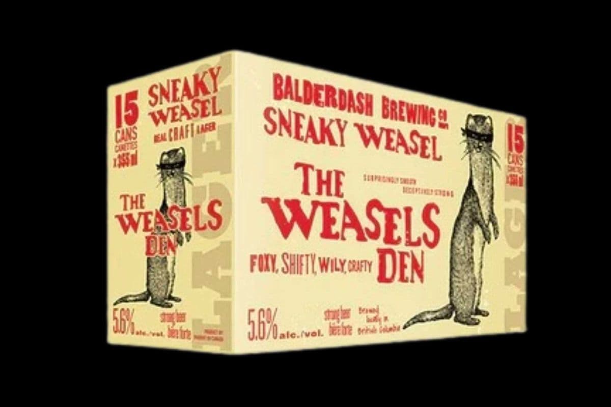 Balderdash Sneaky Weasel (15 x 355 ml)