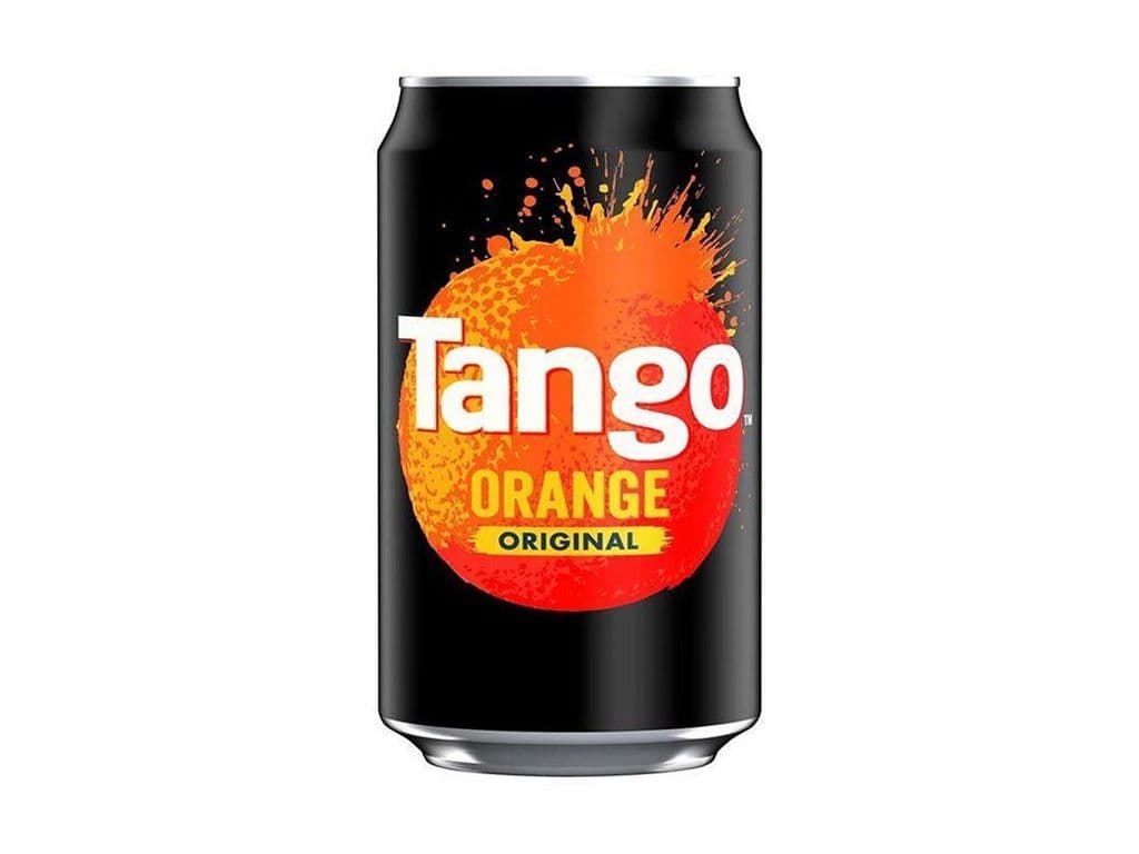 Tango Orange Soda Pop UK 330ml Citrus Drink