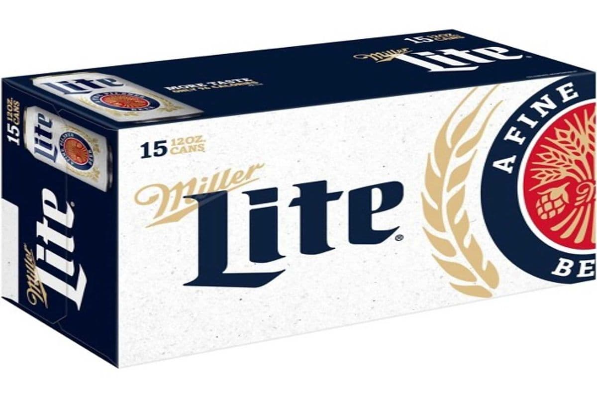 MILLER LITE 15X355ML (15 x 355ML)