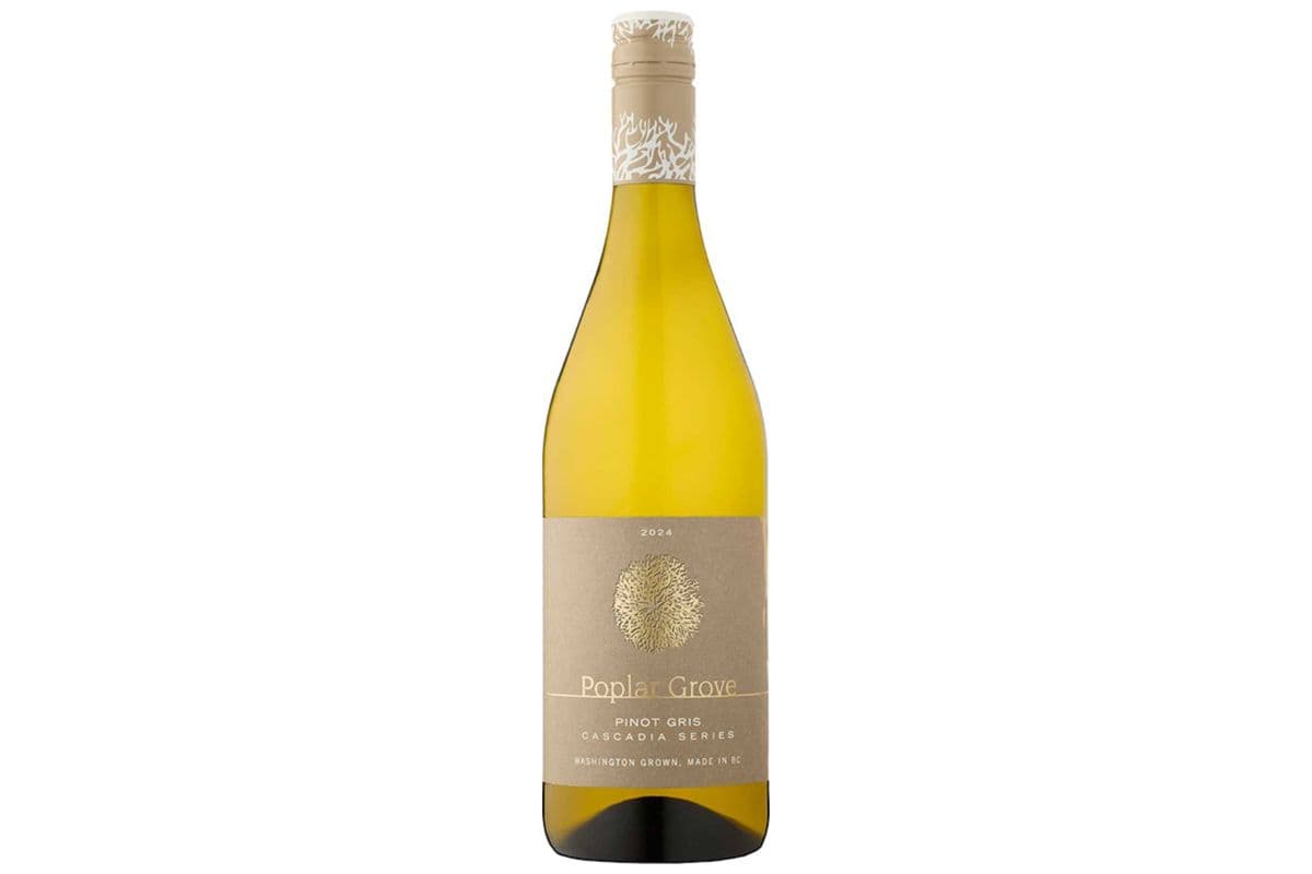 300365 - Poplar Grove Cascadia Pinot Gris, BC (1 x 750 ml)