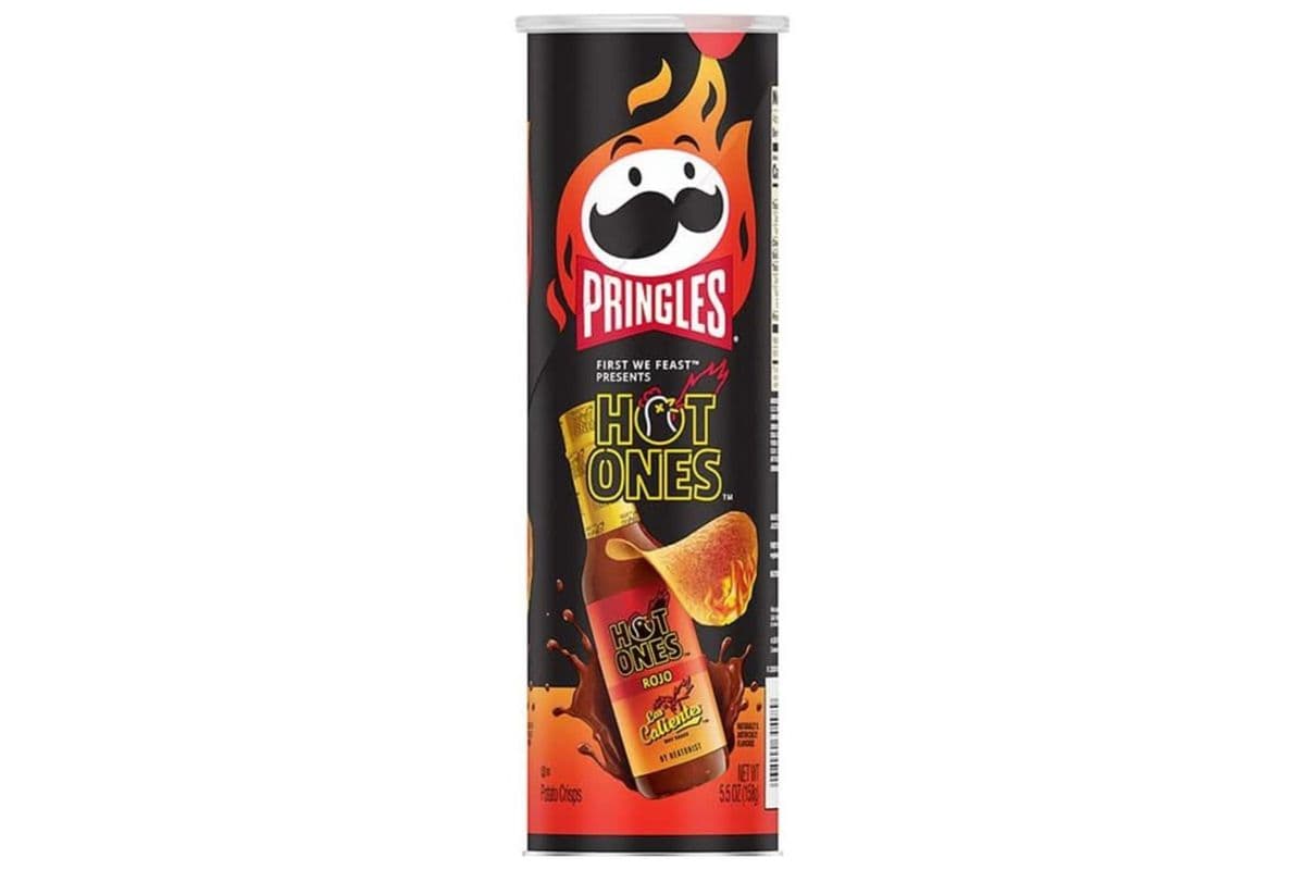 Pringles Hot Ones Rojo Hot Sauce Potato Chips (156 g)