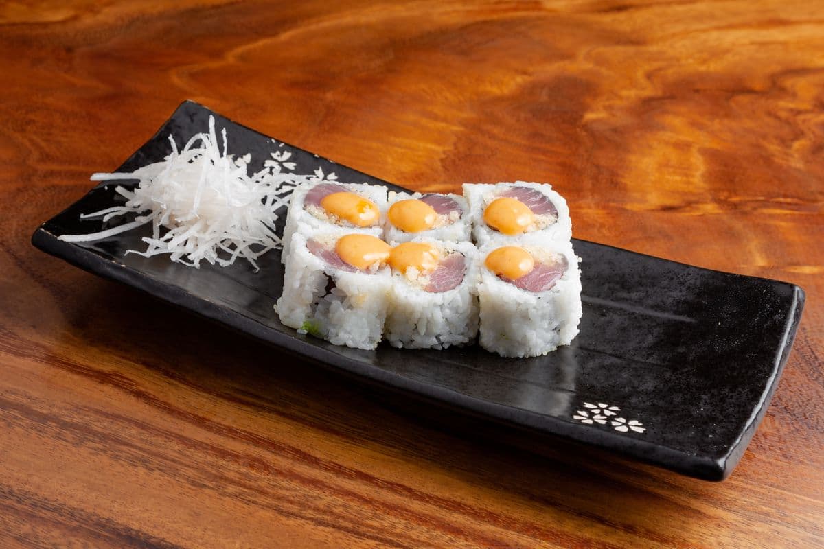 Crispy Spicy Tuna Sushi Roll
