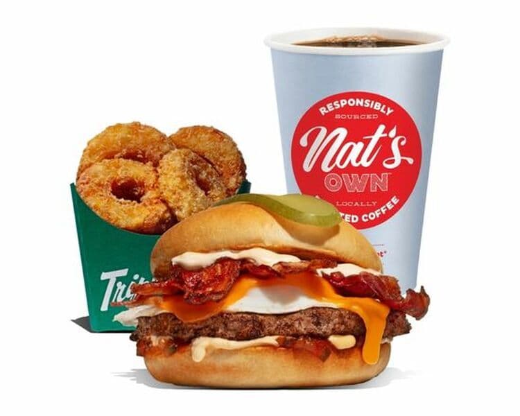Breakfast Burger Combo