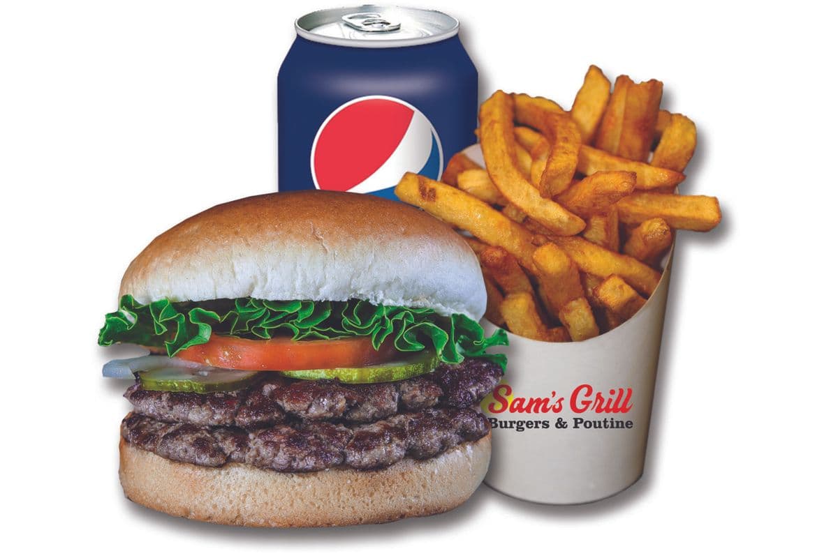 Regular Burger Fries Combo