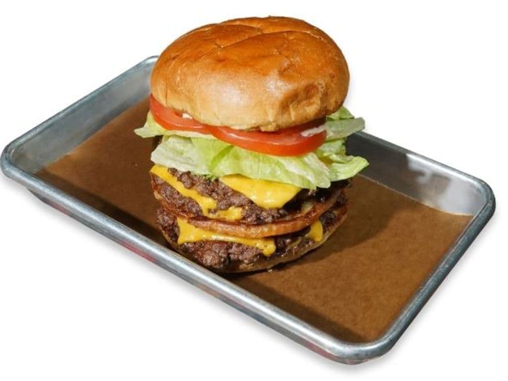 The Double Deluxe Streats Smash Burger