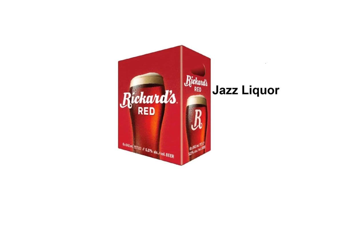 RICKARD'S RED 6 BOTTLES (1 x 6×341ML )