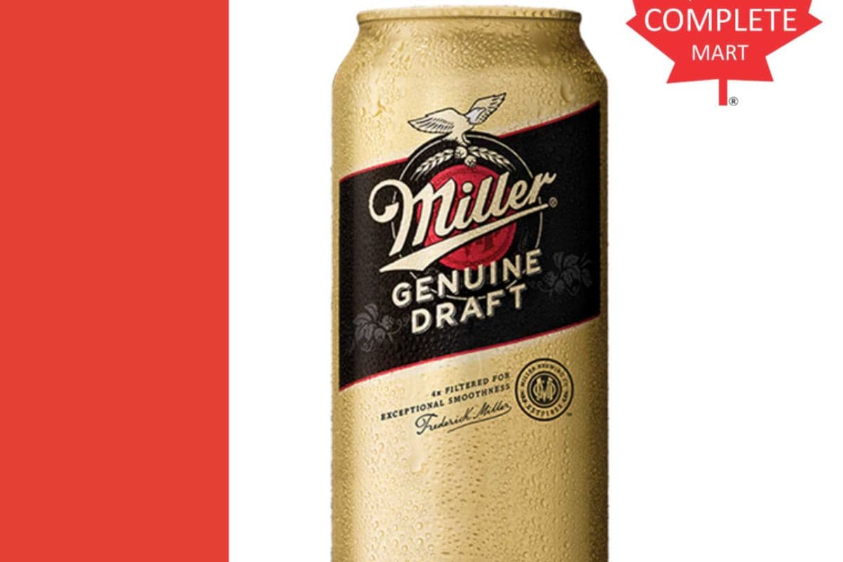 MILLER GENUINE DRAFT SINGLES 473ML (1 x 473ML)
