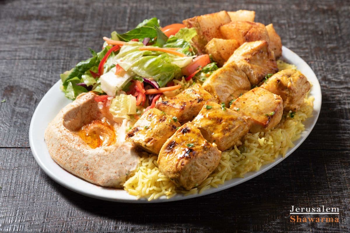 Shish Tawouk Plate