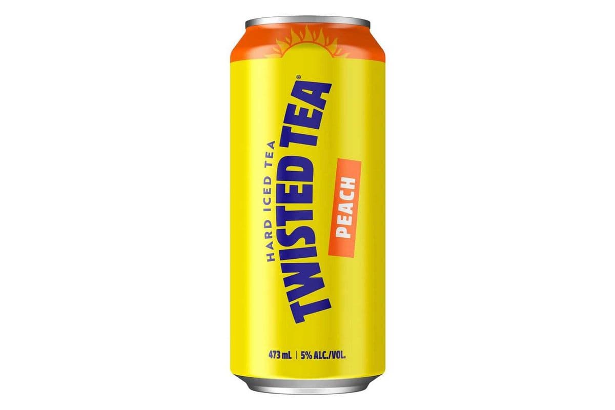 Twisted Tea Peach 473ml (1 x 473ml)