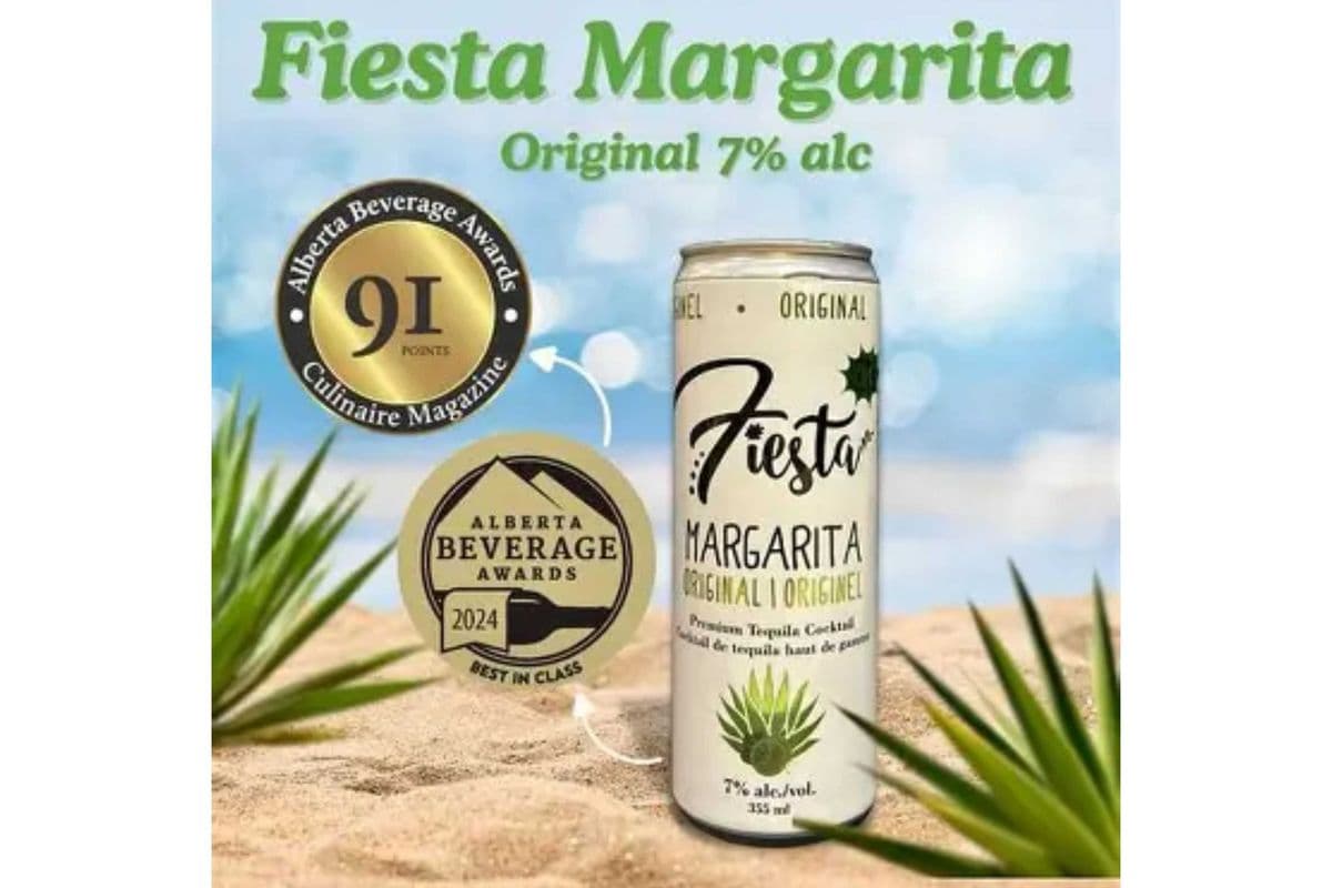 Fiesta Margarita Original 7% - 4 Can (4 x 355ml)