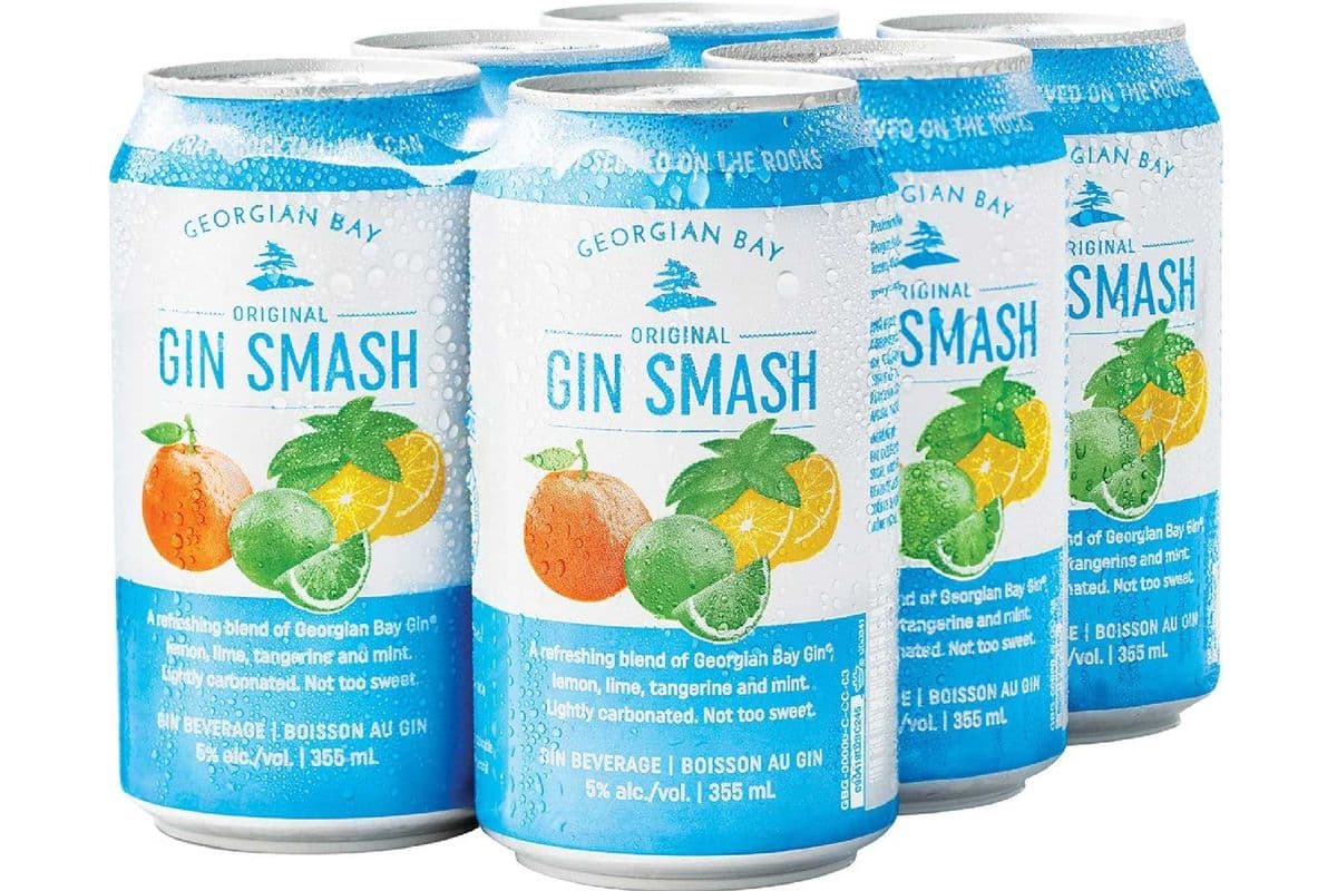 Georgian Bay Gin Smash (6 Pack Cans) (6 x 355 ml Cans)