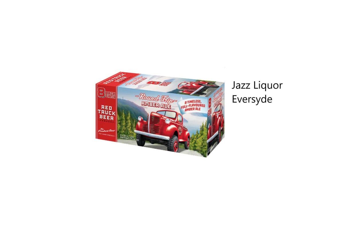 RED TRUCK AMBER CANS (1 x 8x355ML)
