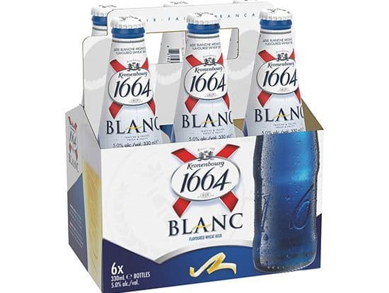 1664 Blanc 6pack, 330mL import (5.0% ABV)