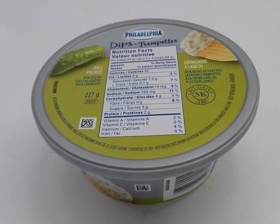 Philadelphia Dips Dill (227 g)