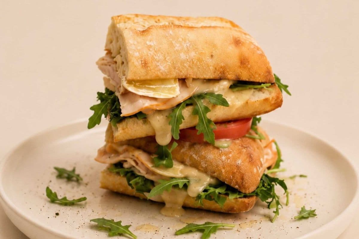 Turkey Cranberry Brie
