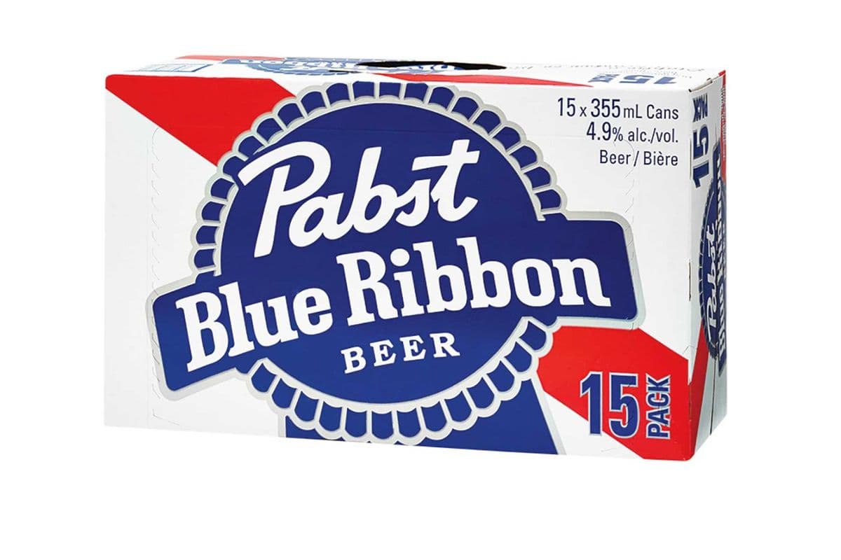 Pabst Blue Ribbon 15 pack (15 x 355 ml Cans)