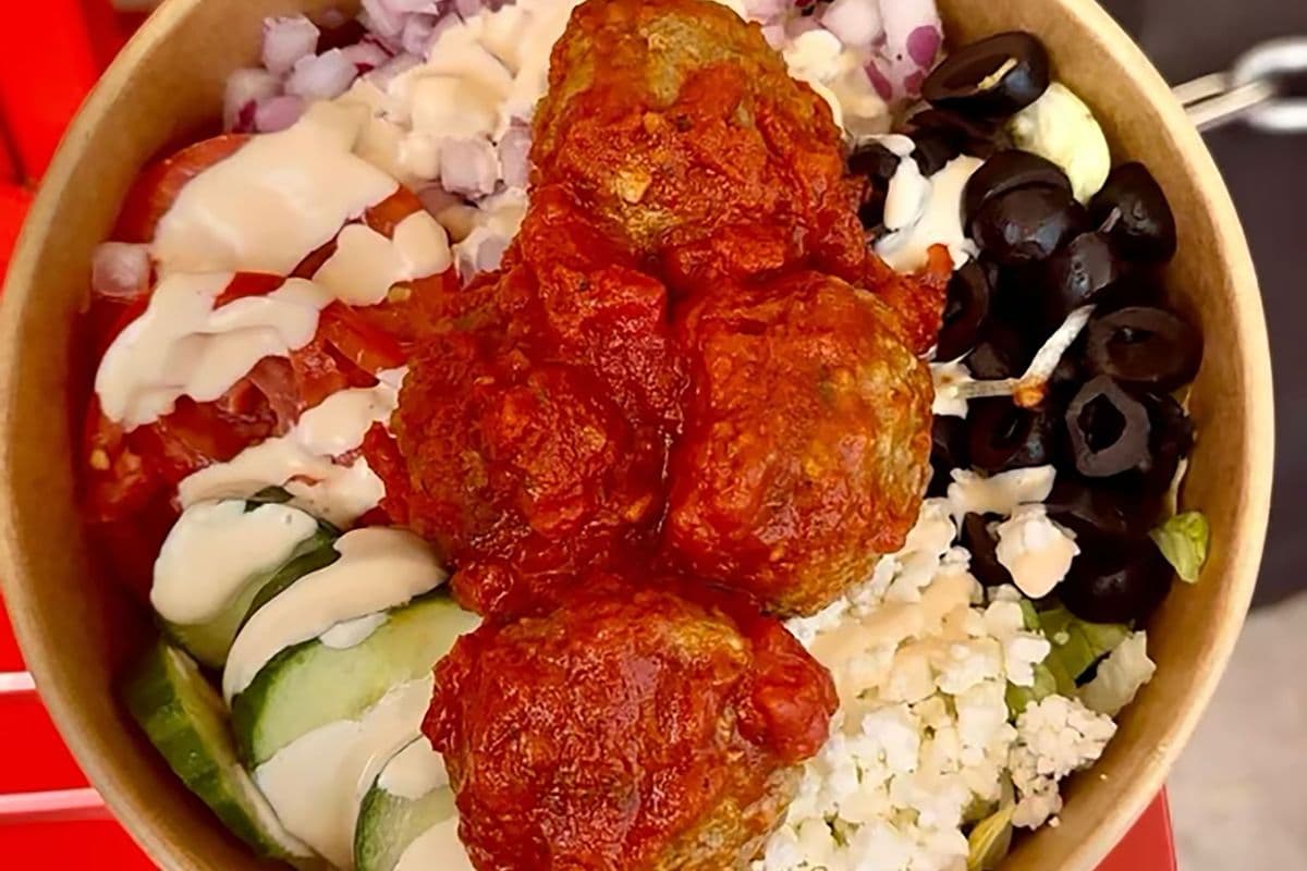 Meatball Salad