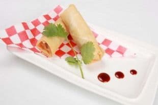 18. Veggie Spring Rolls (5 pcs)