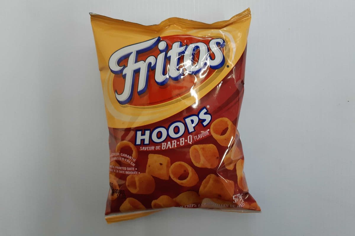 Fritos Corn Chips B.B.Q Hoops 57 g