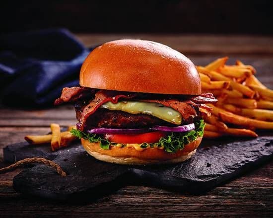 BURGER POIVRE BACON