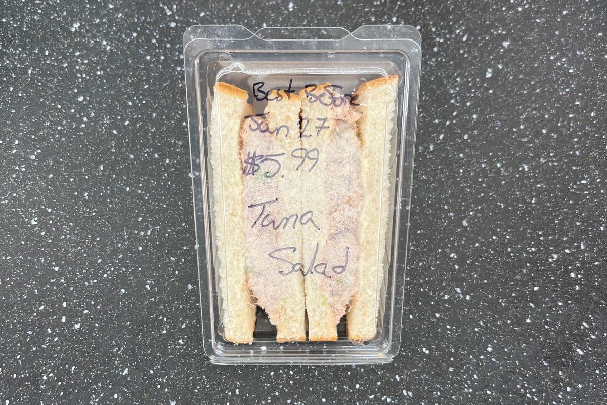 Tuna Salad White Bread