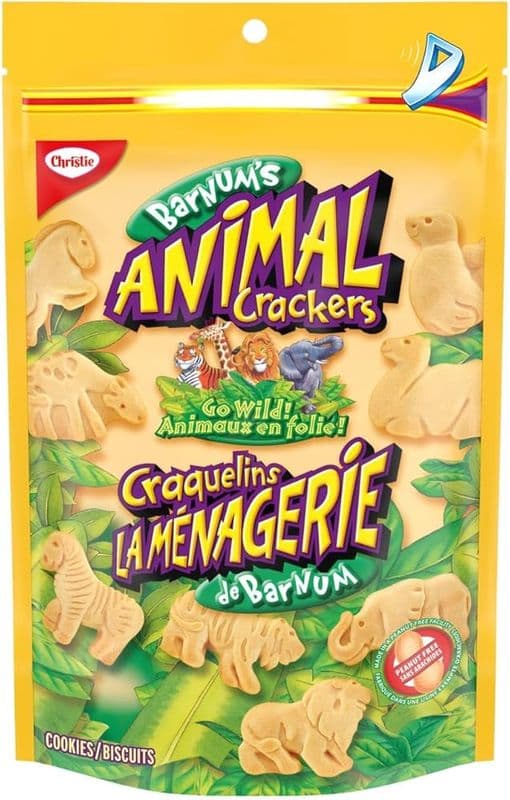 Christie Craquelins La Ménagerie de Barnum 200g/ Christie Barnum's Animals Crackers 200g