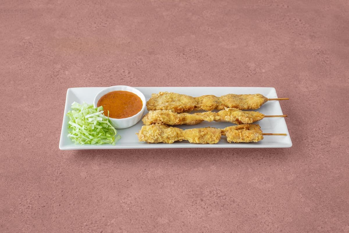 A3. Chicken Satay (3 pcs)