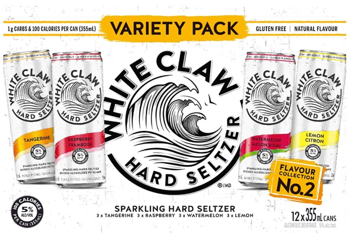 WHITE CLAW VARIETY PACK 12X355ML NO 2 (1 x 12x355ML)