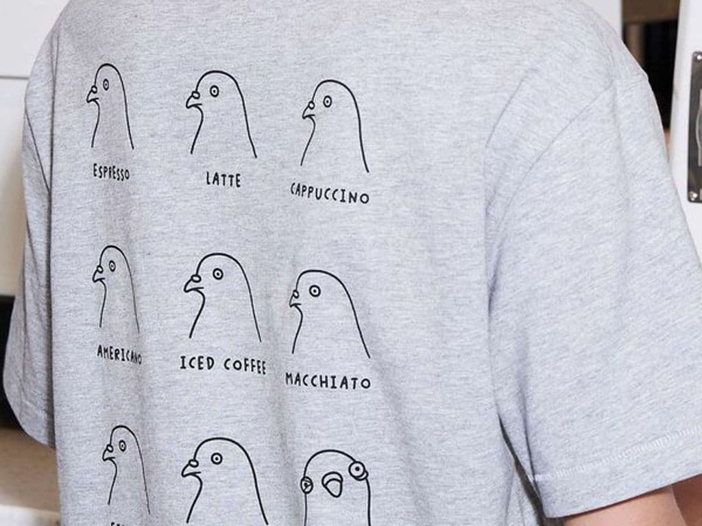 Pigeon Ardene Grey Tshirt