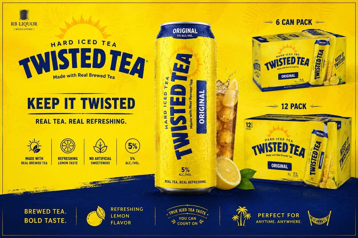 Twisted Tea Original Tall Can (1 x 473 mL)