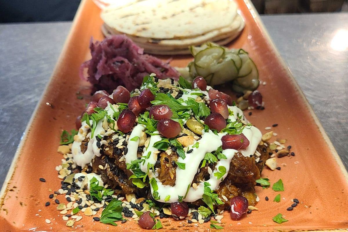 Persian BBQ Lamb Tacos