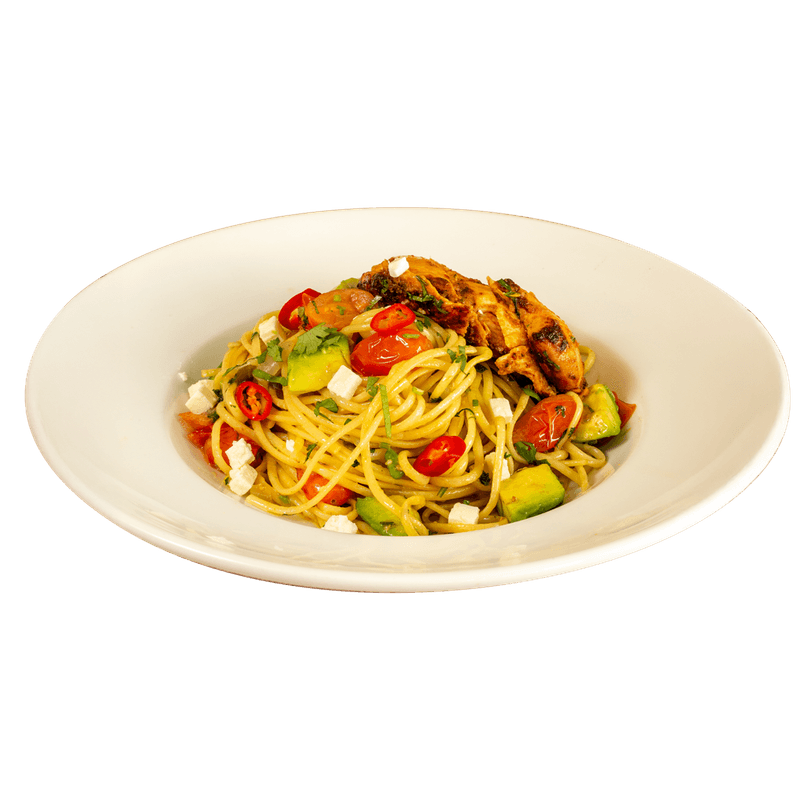 Linguini Avocado  Poulet / Linguini Avocado Chicken