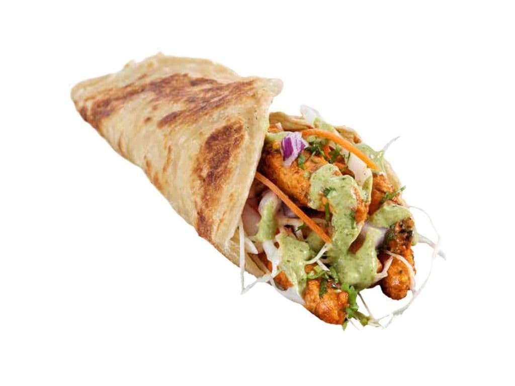 Spicy Paneer Kathi Roll