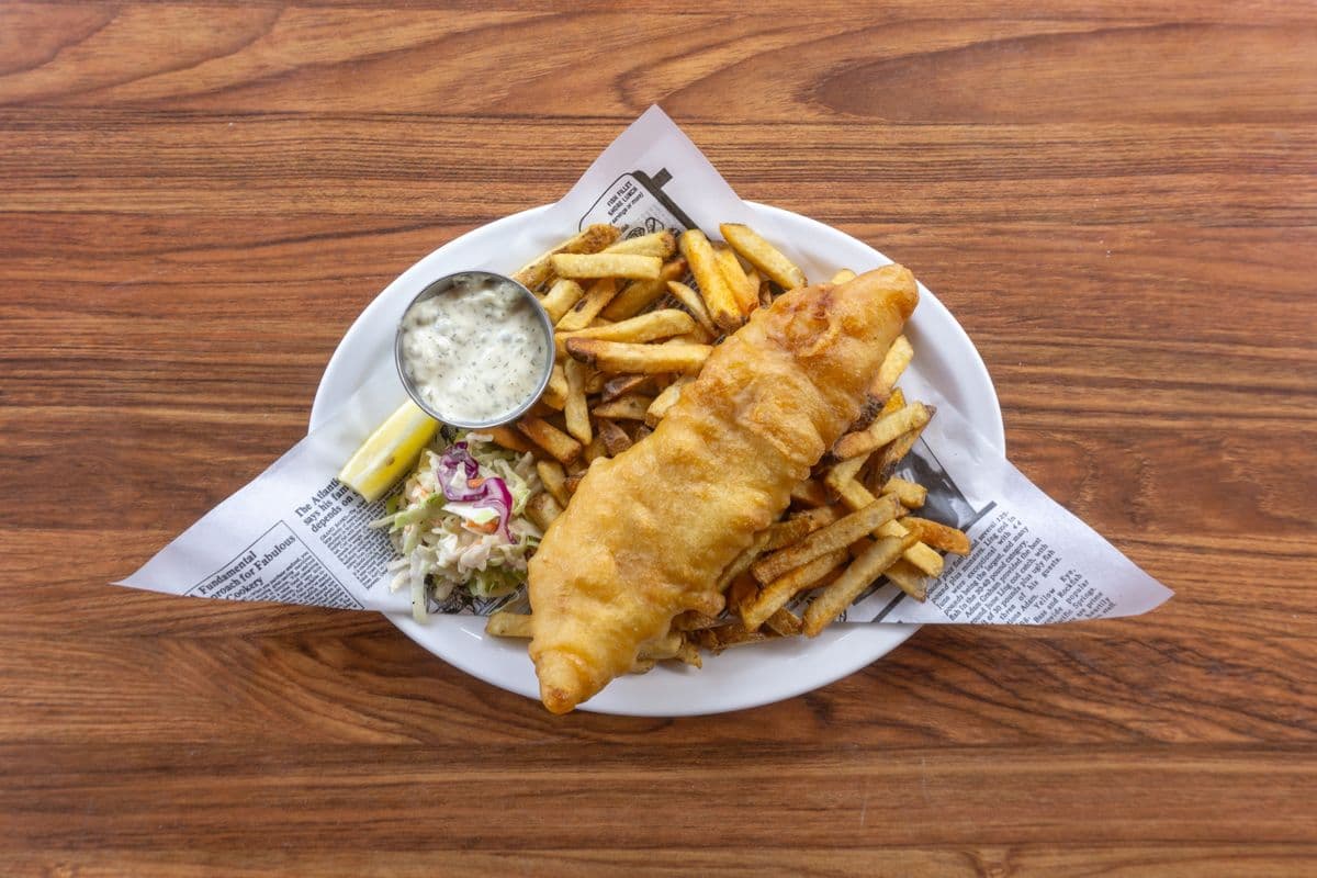 Fish (2 pcs) and Chips
