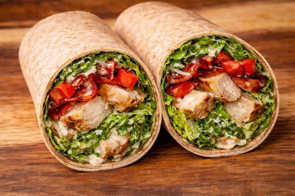 Grilled Chicken Club Wrap