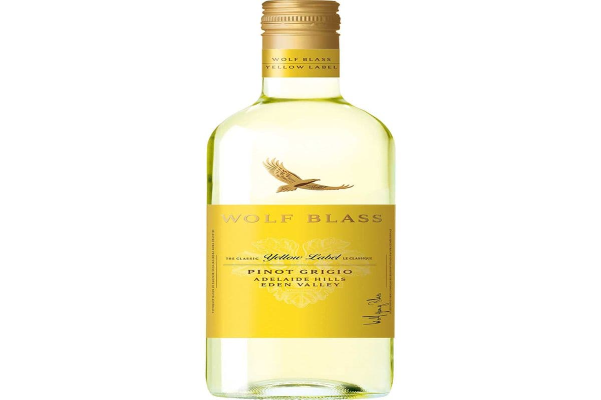 WOLF BLASS YELLOW LABEL PINOT GRIGIO 750ML (1 x 750ML)