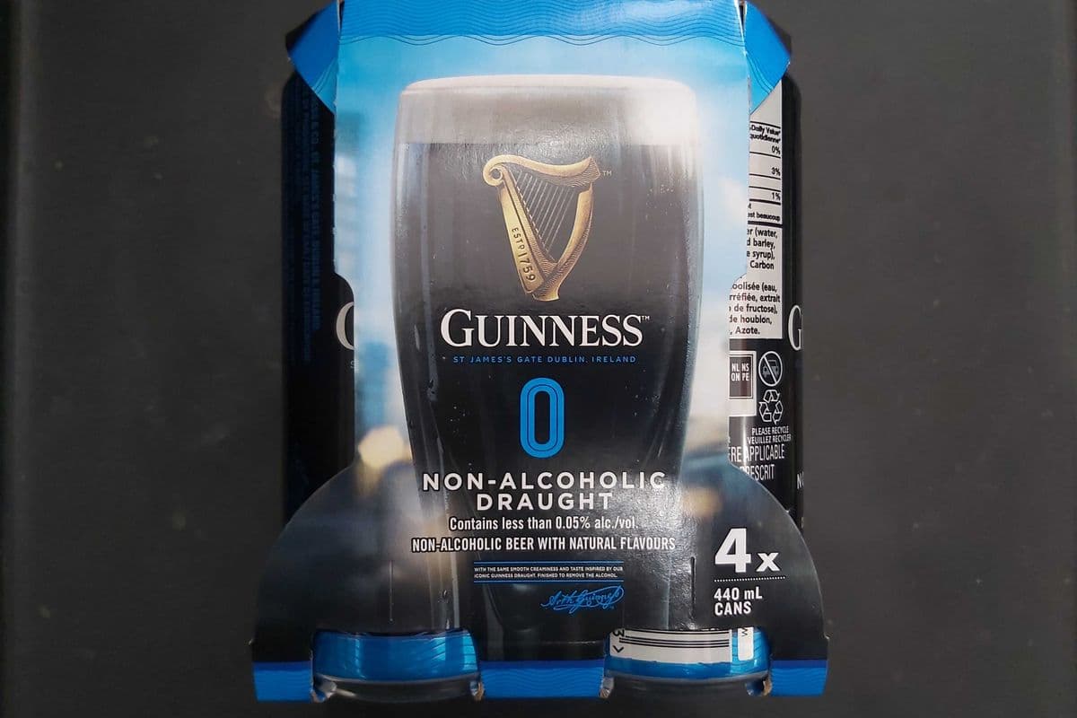 <0%> Guniess 0% 4packx473ml cannette