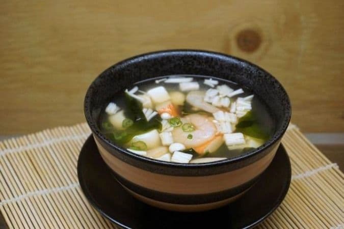 Soupe Miso aux Fruits de Mer / Seafood Miso Soup