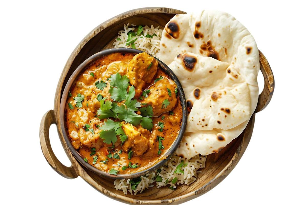Chicken Curry Combo with Rice or Naan