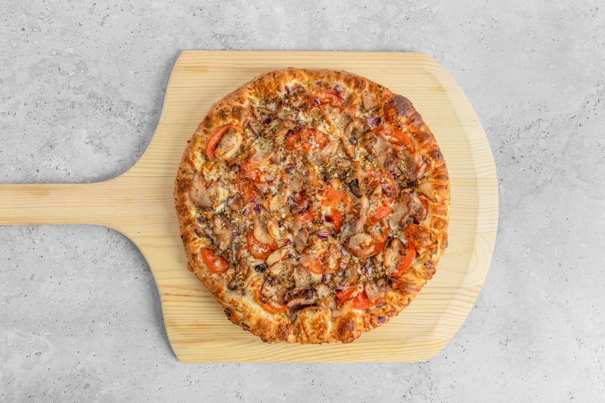 Chicken Bruschetta Pizza