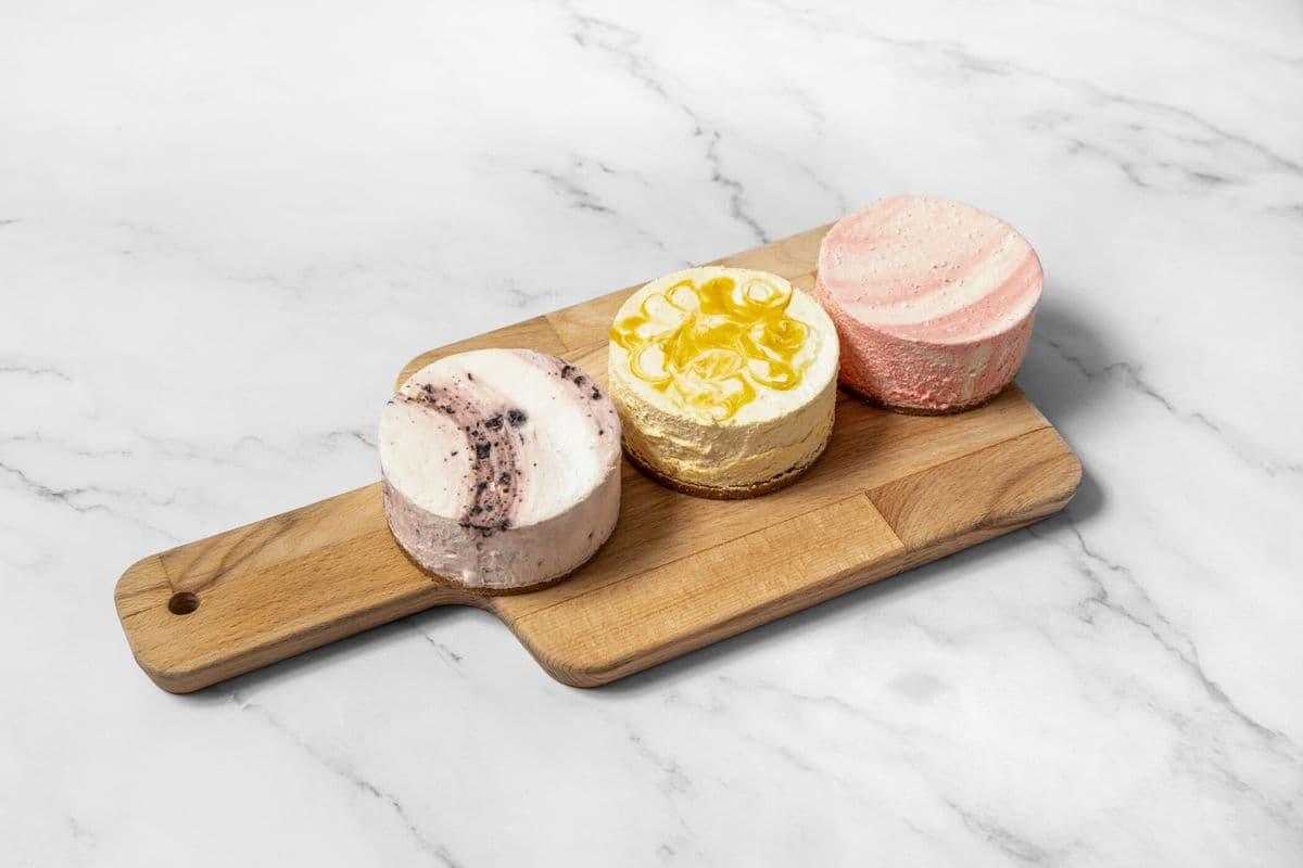 Choose Three 3" Mini Round Cheesecakes
