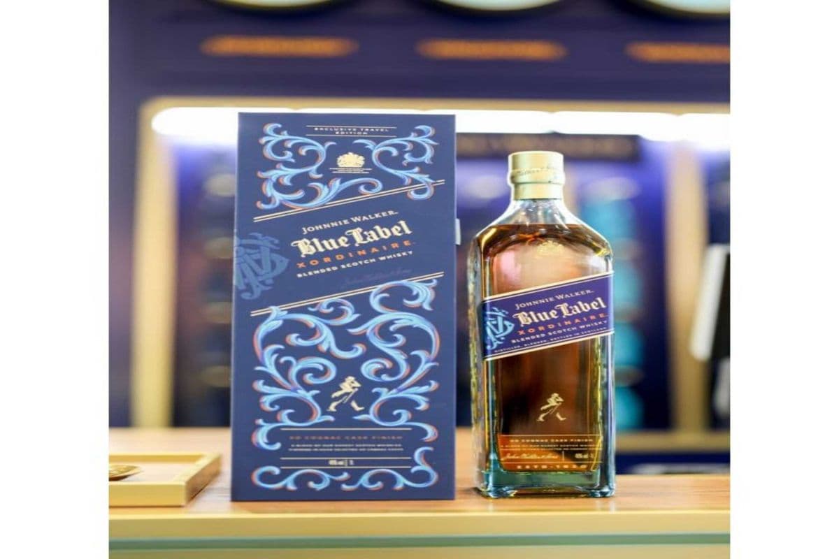 Johnnie Walker Blue label (1 x 750 ml)